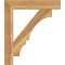 Ekena Millwork Balboa Block Rough Sawn Bracket, Western Red Cedar, 4"W x 26"D x 30"H BKT04X26X30BOA05RWR - alternate 2